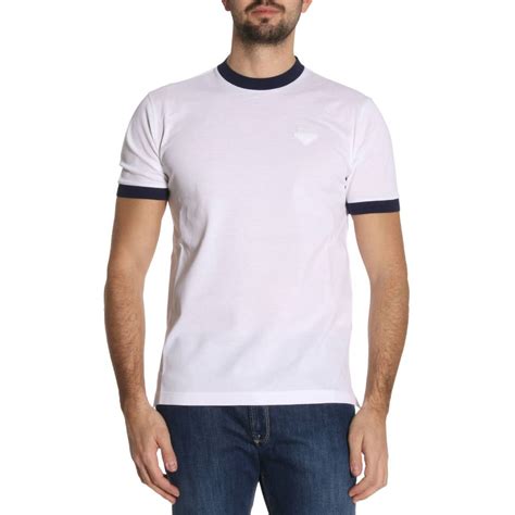 prada t shirt herren weiss|Prada T.